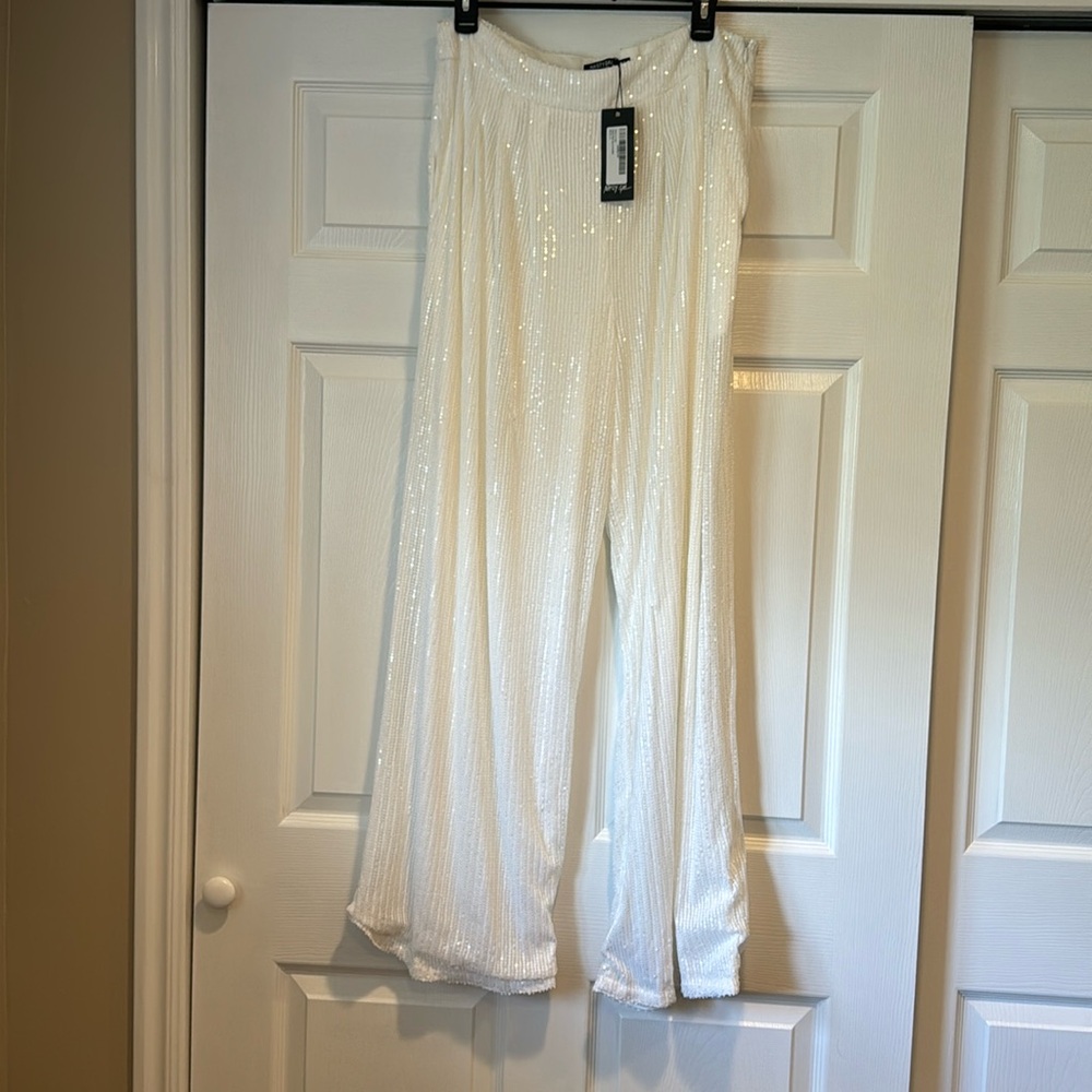 Nasty Gal Sequin Pants